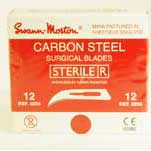SWANN-MORTON® CARBON STEEL SURGICAL BLADES #12 - EACH