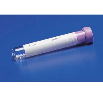 MONOJECT™ LAVENDER STOPPER BLOOD COLLECTION TUBE 5 ML 100 COUNT