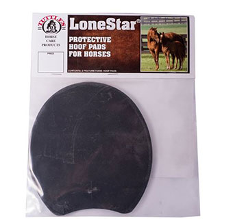 LONESTAR® PROTECTIVE HOOF PADS FOR HORSES - ONE PAIR