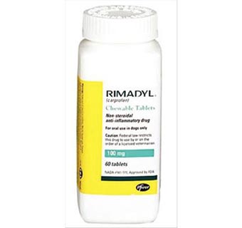 RIMADYL® CHEWABLE TABLETS 100 MG 60/BOTTLE (RX)