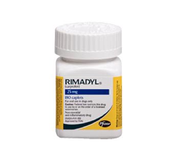 RIMADYL® CAPLETS 25MG 180/BOTTLE (RX)