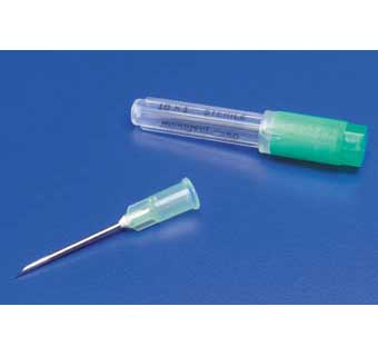 RIGID PACK HYPODERMIC NEEDLES POLY HUB 22 GAUGE X 1 INCH A - BEVEL 100 COUNT