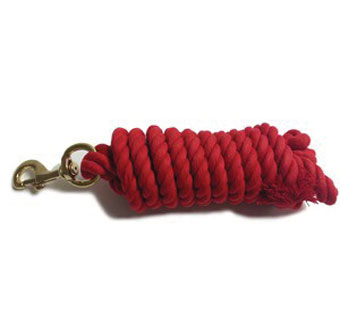 3245.75 COTTON LEAD ROPE WITH BOLT SNAP 3/4 IN X 10 FT