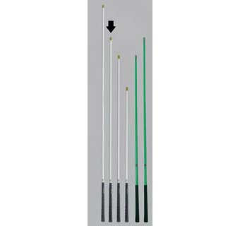 FIBERGLASS SORTING POLES WHITE 60 INCH