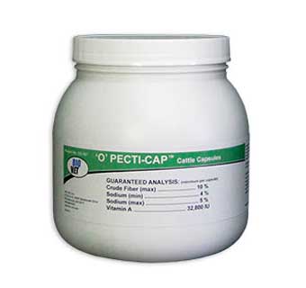 O'PECTI-CAP CAPSULES ADULT CATTLE 40 COUNT JAR