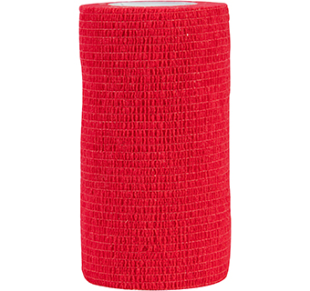 FLEX WRAP™ EZ-TEAR® BANDAGE 4 IN RED ROLLS 1/PKG