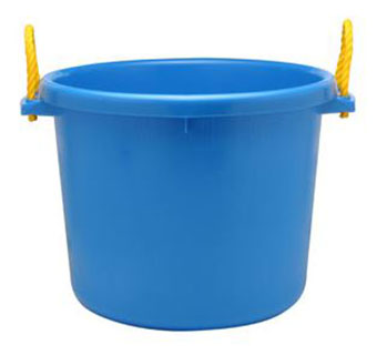 BUCKET MULTI PURPOSE 70QT BLUE MPB-70