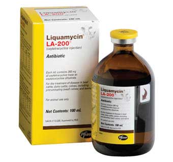 LIQUAMYCIN® LA-200® (OXYTETRACYCLINE) 100 ML