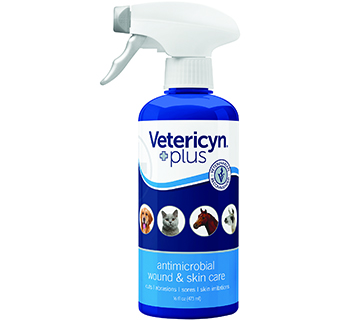 VETERICYN PLUS® ANTIMICROBIAL WOUND & SKIN CARE ALL ANIMAL 16 OZ 1/PKG