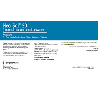 NEO-SOL® (NEOMYCIN SULFATE SOLUBLE POWDER) 2000 G (RX)
