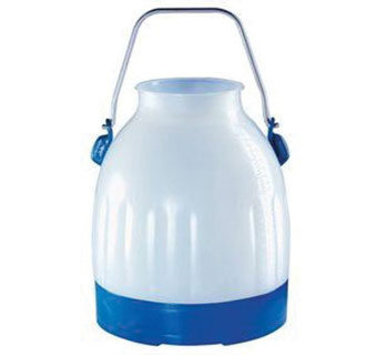 POLY FRESH COW BUCKET WITH SHORT HANDLE PLASTIC FOR DELAVAL