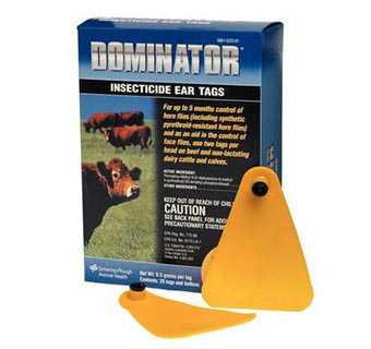DOMINATOR® INSECTICIDE EAR TAG 20/BOX