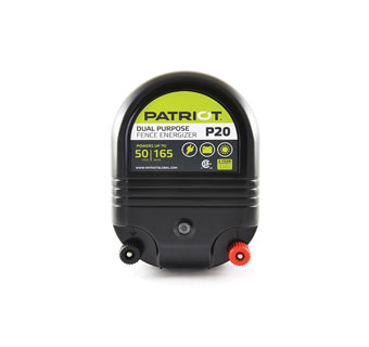 PATRIOT™ P20 DUAL PURPOSE FENCE ENERGIZER 2.7 J 10.5 KV 50 MILES