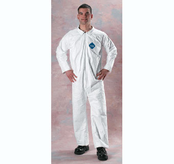 TYVEK® COVERALLS (OPEN WRIST & ANKLE STYLE) - LARGE - EACH