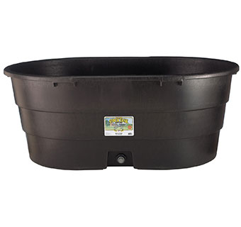 POLY OVAL STOCK TANK  - 100 GALLON - EACH