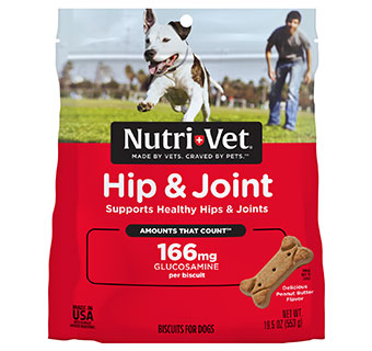 HIP AND JOINT DOG BISCUIT - REGULAR STRENGTH - 19.5OZ  - EACH