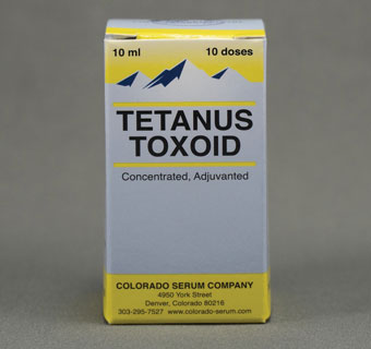 TETANUS TOXOID CONCENTRATED VACCINE 10 ML 10 DS