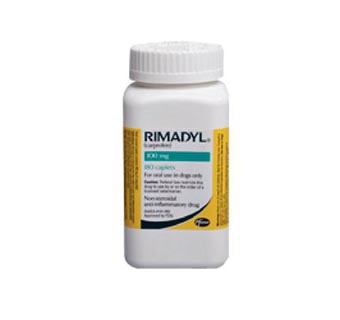 RIMADYL® CAPLETS 100MG 180/BOTTLE (RX)