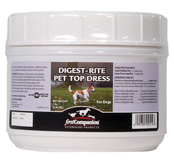 FIRST COMPANION® DIGEST-RITE PET TOP DRESS 1 LB 1/PKG
