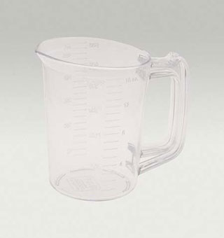 MEASURING CUP CHEMICAL RESISTANT 64 OZ