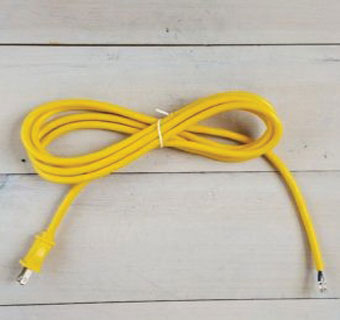BROODER LIGHT REPLACEMENT CORD 18/2 AWG 12 FT L