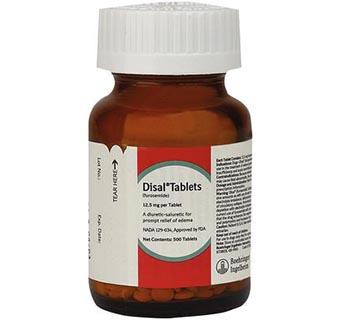 DISAL® TABLETS 12.5 MG 500/BOTTLE (RX)
