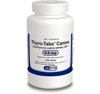 THYRO-TABS® 0.6 MG 1000/BOTTLE (RX)