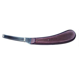 SWISS-MADE HOOF KNIFE 3/8 IN BLADE LEFT HAND