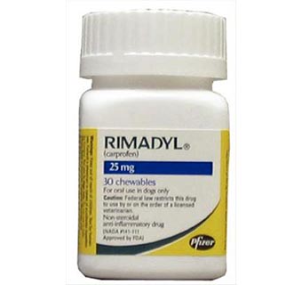 RIMADYL® CHEWABLE TABLETS 25MG 30/BOTTLE (RX)