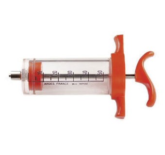 NYLON ARDES SYRINGE WITH O-RING 50 ML 1/PKG