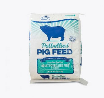 POTBELLIED PIG FEED 13% PROTEIN 20 LB BAG