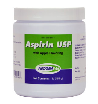 ASPIRIN WITH APPLE FLAVORING - 1LB