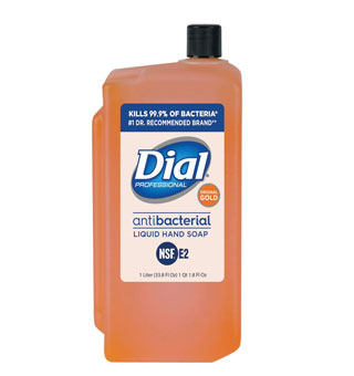 DIAL® ANTI-MICROBIAL LIQUID HAND SOAP 1 L