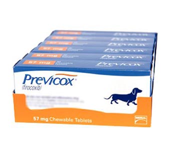 PREVICOX® (FIROCOXIB) 57 MG 6 x 30 COUNT BLISTER PACKS (RX) (SOLD IN HI ONLY)