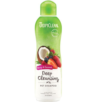 BERRY AND COCONUT DEEP CLEANSING PET SHAMPOO 20 OZ