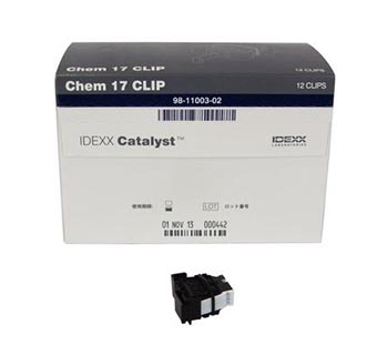 CATALYST DX® CHEMISTRY PRELOADED CLIPS CHEM 17 12/BOX (SOLD IN HAWAII ONLY)
