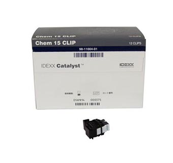 CATALYST DX® CHEMISTRY PRELOADED CLIPS CHEM 15 12/BOX (SOLD IN HAWAII ONLY)