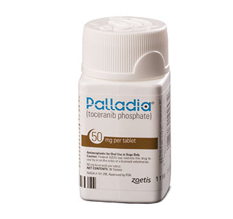 PALLADIA® TABLETS (TOCERANIB PHOSPHATE) 50 MG 30 COUNT RX (SOLD IN HI ONLY)
