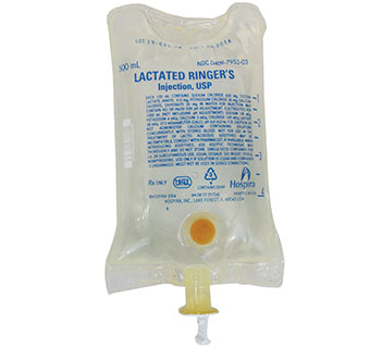 LACTATED RINGER INJECTION LC 500 ML RX