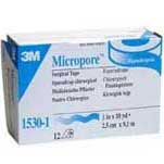 MICROPORE SURGICAL TAPE 1 INCH X 10 YARDS 12/PKG