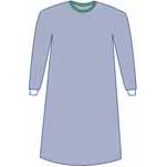 SIRUS® NON-REINFORCED STERILE SURGICAL GOWNS WITH SET-IN SLEEVES LARGE 20/CASE