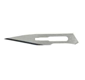 STAINLESS STEEL STERILE SURGICAL BLADE NO. 11 100/BOX