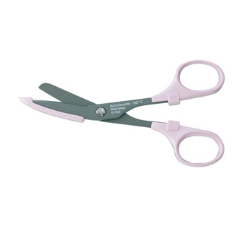 NURSE'S SCISSORS PINK 1/PKG