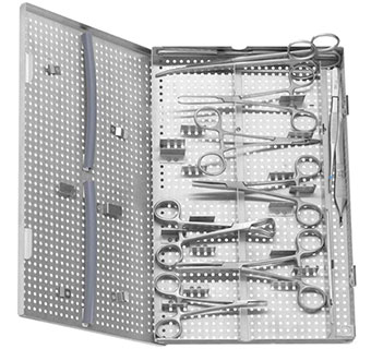 GENERAL SURGERY INSTRUMENT KIT INCLUDES MULTIPLE ITEMS