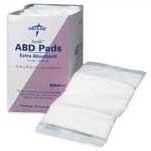 STERILE ABDOMINAL PADS 5 IN X 9 IN 25/PKG