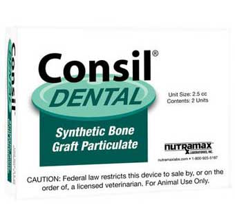CONSIL DENTAL SYNTHETIC BONE GRAFT PARTICULATE 2.5 CC PER CUP 2 CUPS