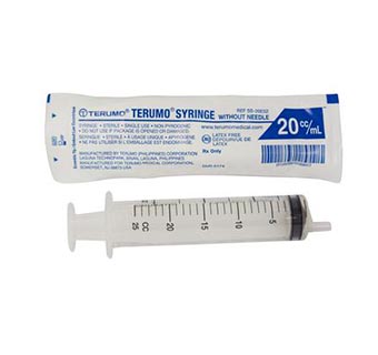 TERUMO® HYPODERMIC SYRINGE LUER SLIP 50/PKG