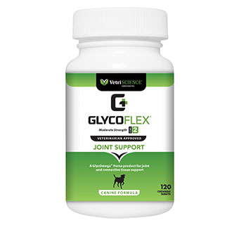 GLYCO-FLEX® II JOINT SUPPLEMENT FOR DOGS 120 CHEWABLE TABLETS/PKG