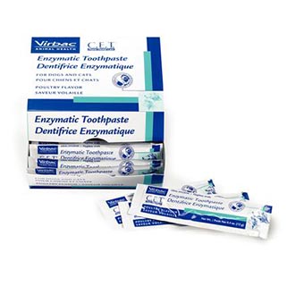 C.E.T.® ENZYMATIC TOOTHPASTE - VIRBAC ANIMAL HEALTH POULTRY 12 G 25/PKG