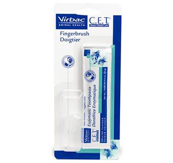 C.E.T.® TOOTHBRUSHES FINGERBRUSH (WITH TOOTHPASTE) SET
